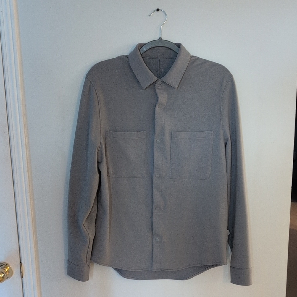 Lululemon Men's Gray Shirt Jacket